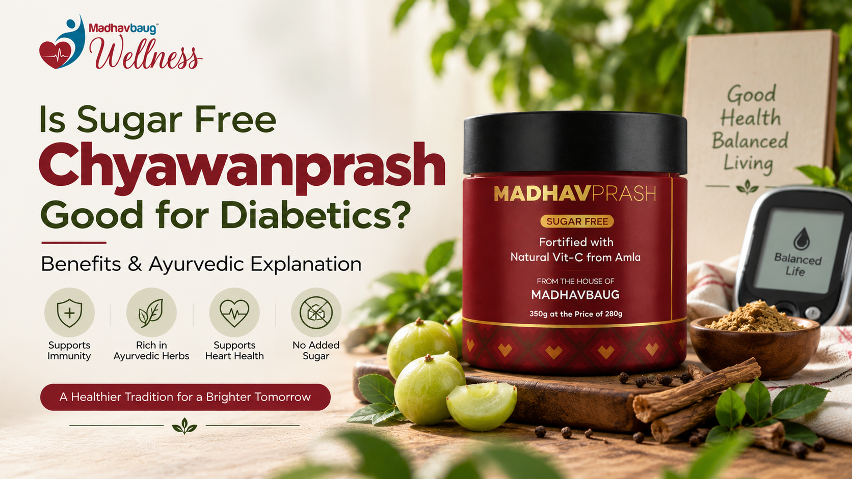 Is Sugar-Free Chyawanprash Good for Diabetics? Benefits & Ayurvedic Explanation