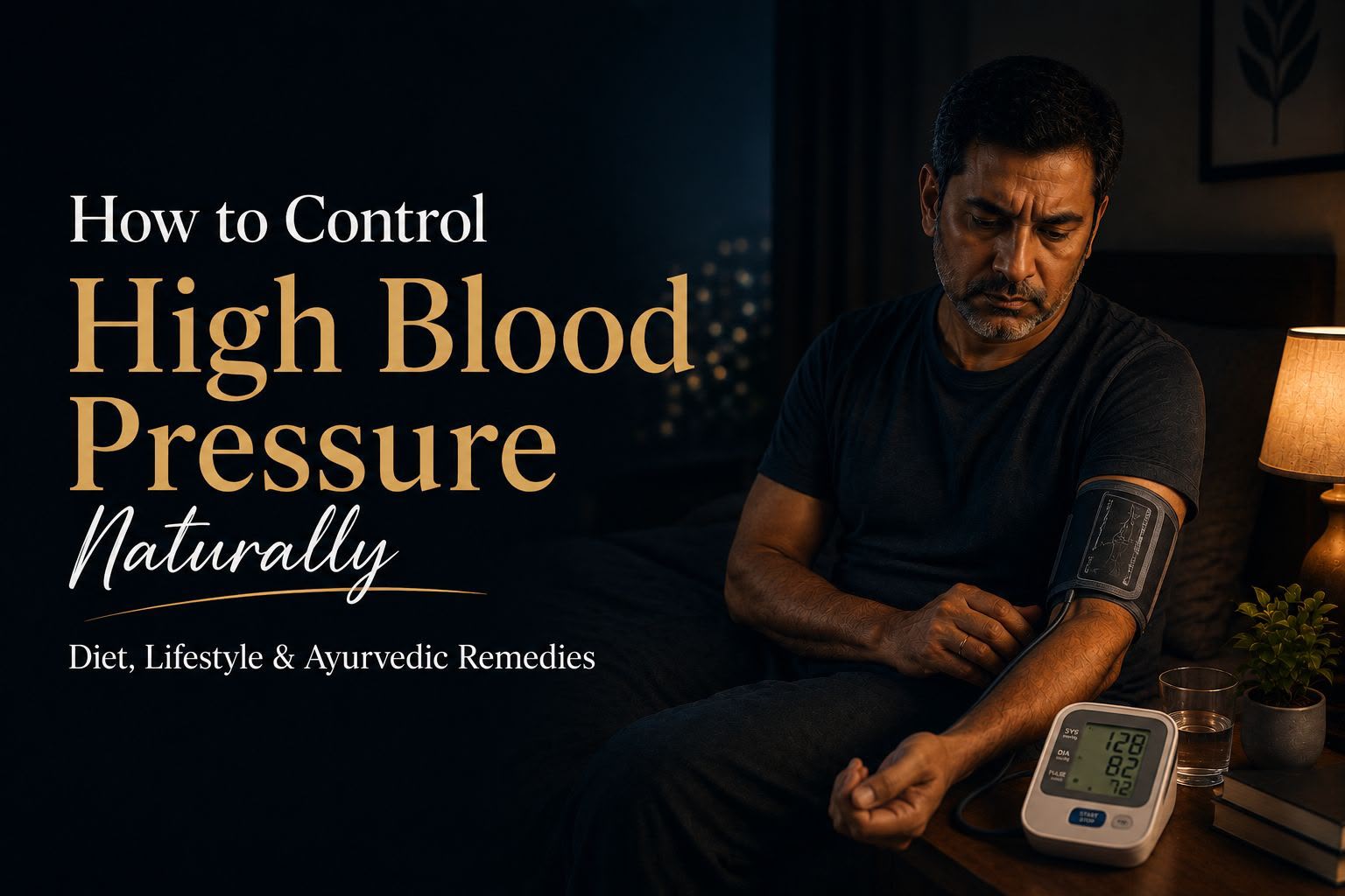 How to Control High Blood Pressure Naturally: Diet, Lifestyle & Ayurvedic Remedies