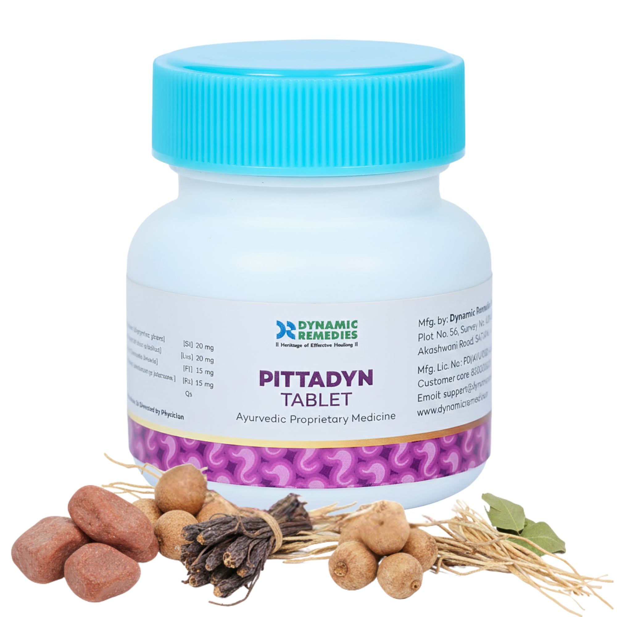 Pittadyn Tablets for Acidity, Heartburn & Indigestion | Ayurvedic Digestive Support