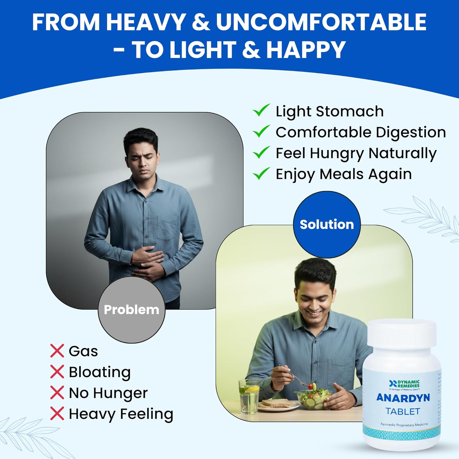 Anardyn Tablet – Ayurvedic Digestive Support, Gas & Bloating Relief