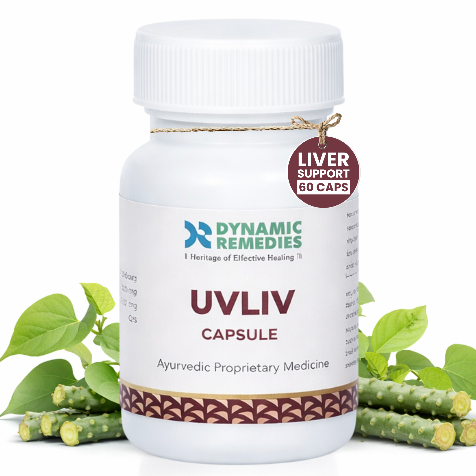 UV Liv Capsule – Ayurvedic Liver Detox, Digestion & Immunity Support | 60 Capsules