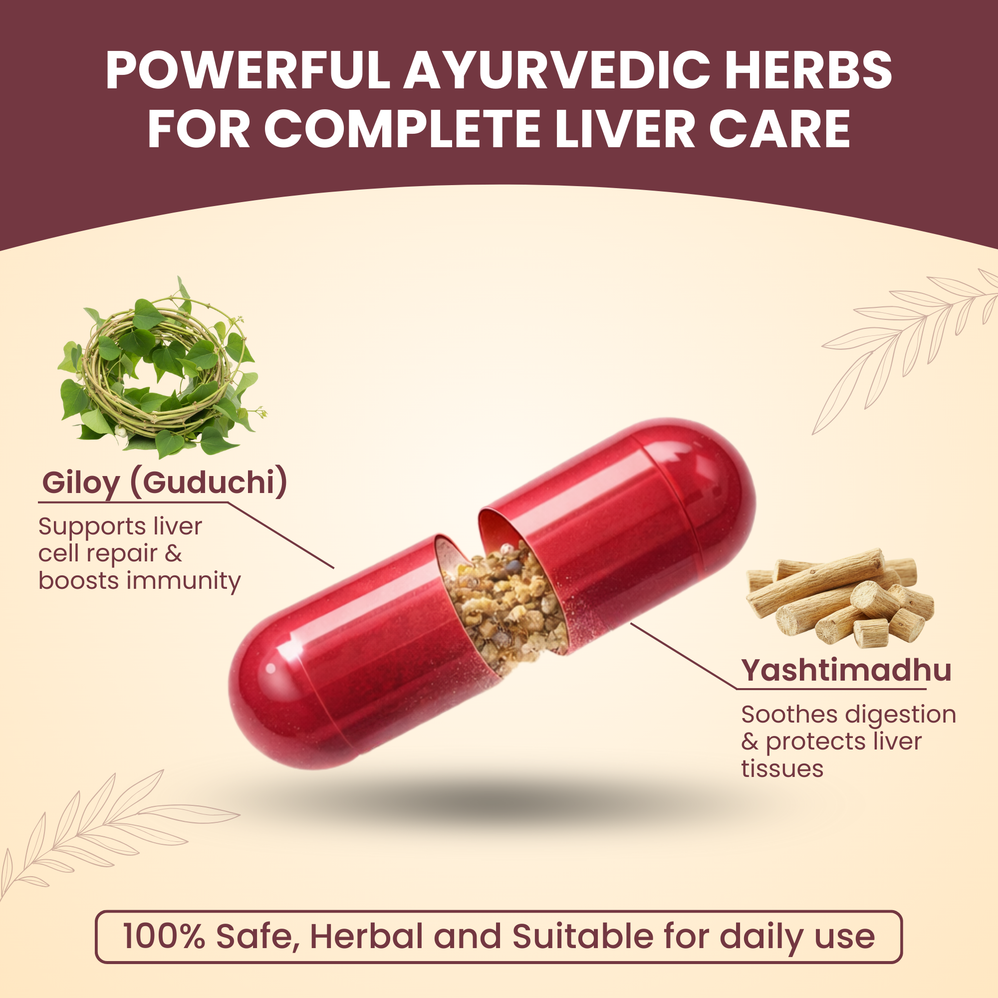UV Liv Capsule – Ayurvedic Liver Detox, Digestion & Immunity Support | 60 Capsules