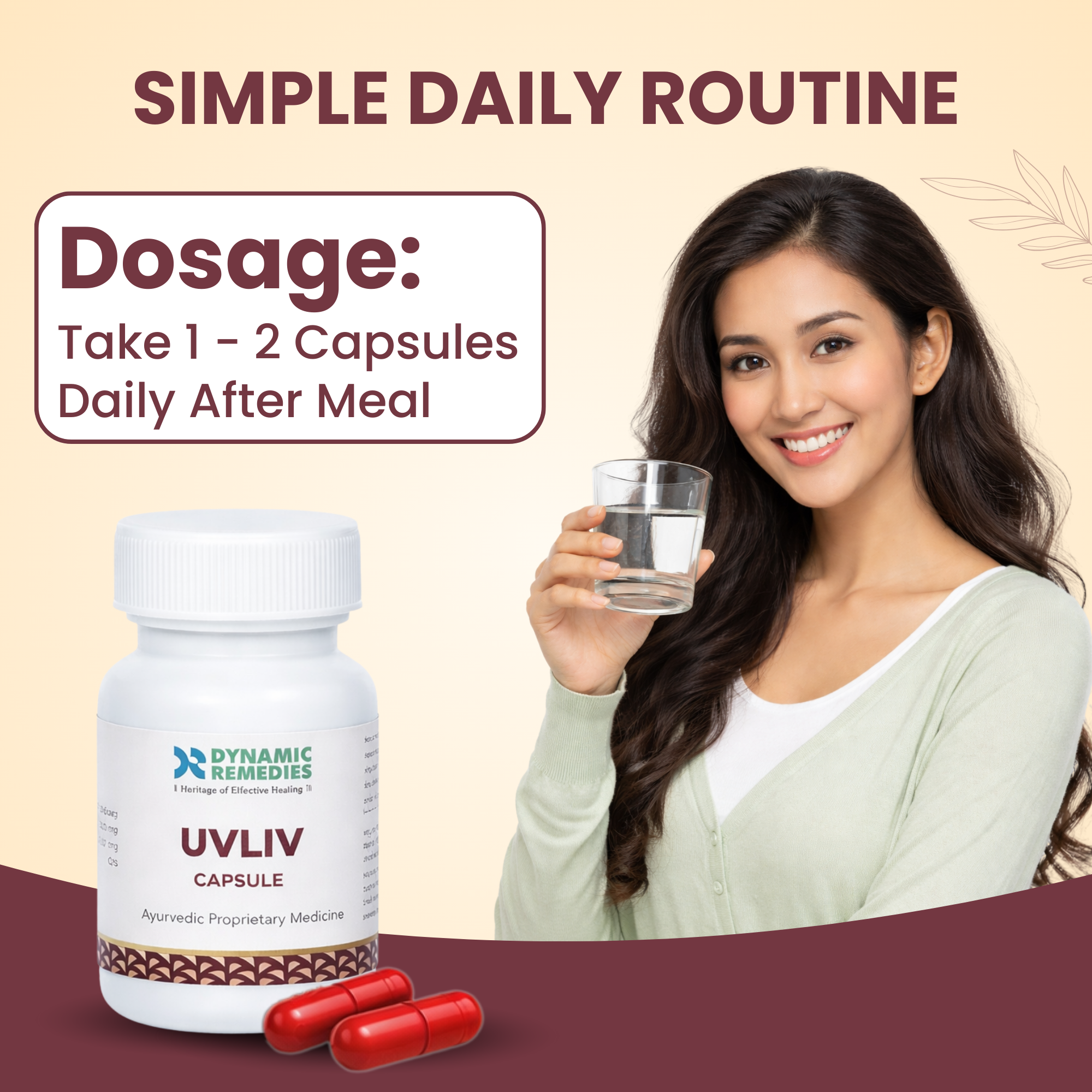 UV Liv Capsule – Ayurvedic Liver Detox, Digestion & Immunity Support | 60 Capsules