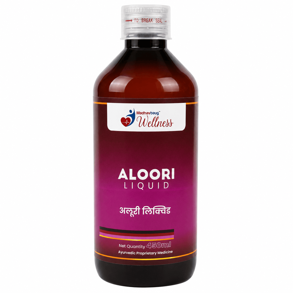 Aloori Liquid | Ayurvedic Aloe Vera Liver, Digestion & Metabolism Support Tonic | 450ml