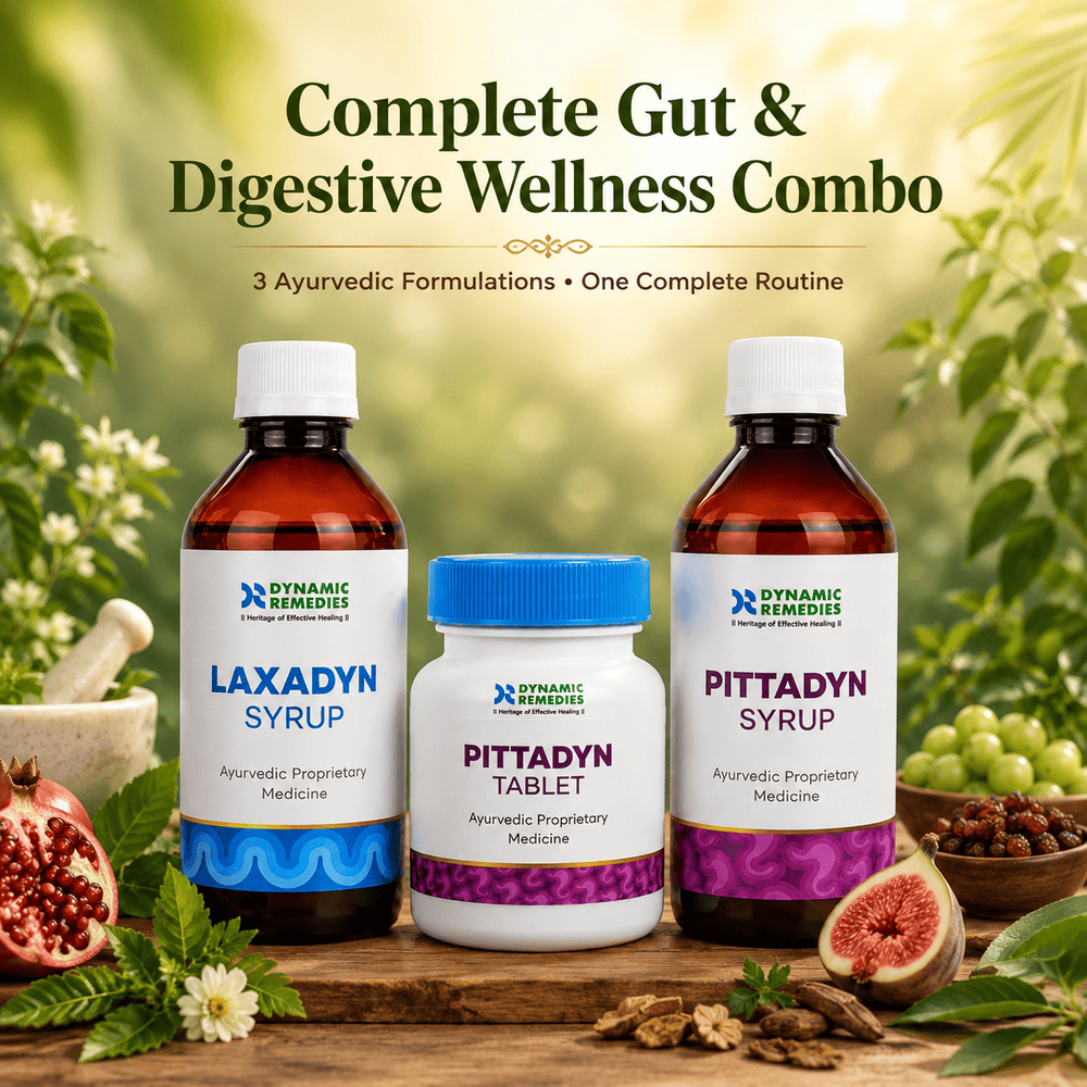 3-in-1 Ayurvedic Support for Digestion, Bowel Regularity & Digestive Comfort