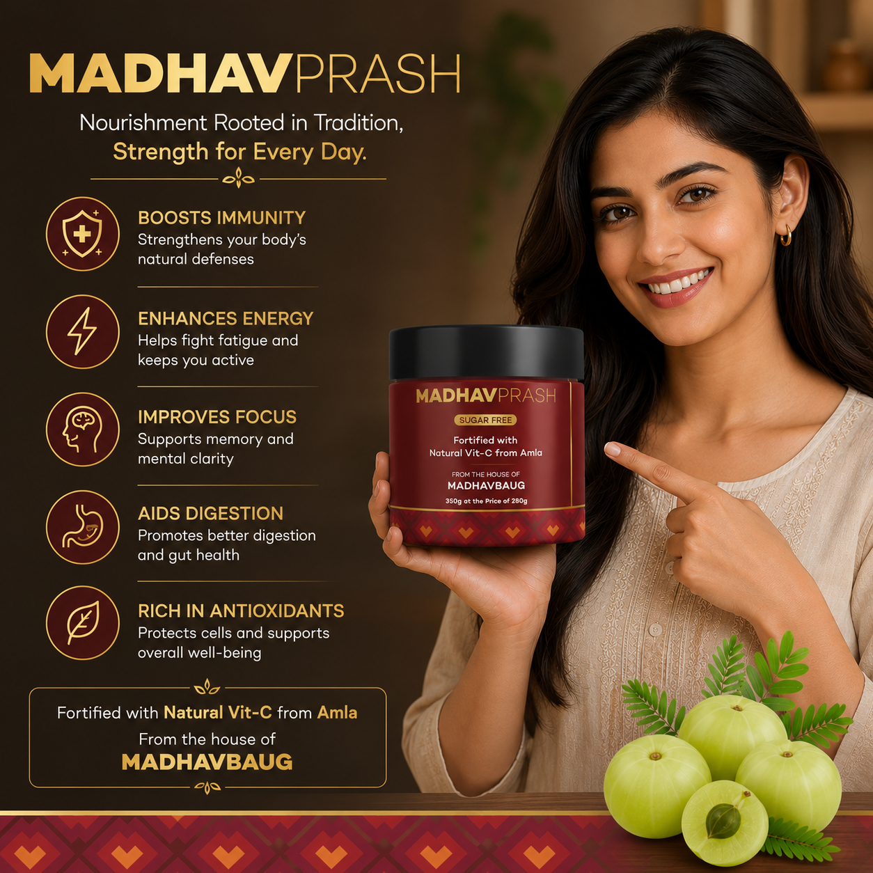 Madhavprash – Ayurvedic Heart Protection & Immunity Support