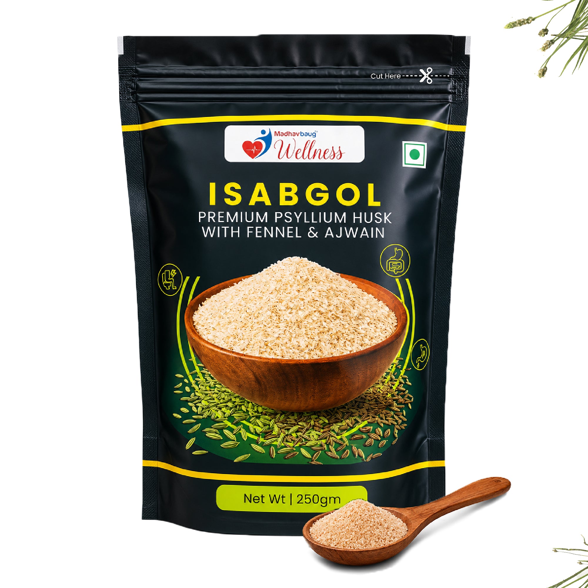 Madhavbaug Wellness Isabgol Powder