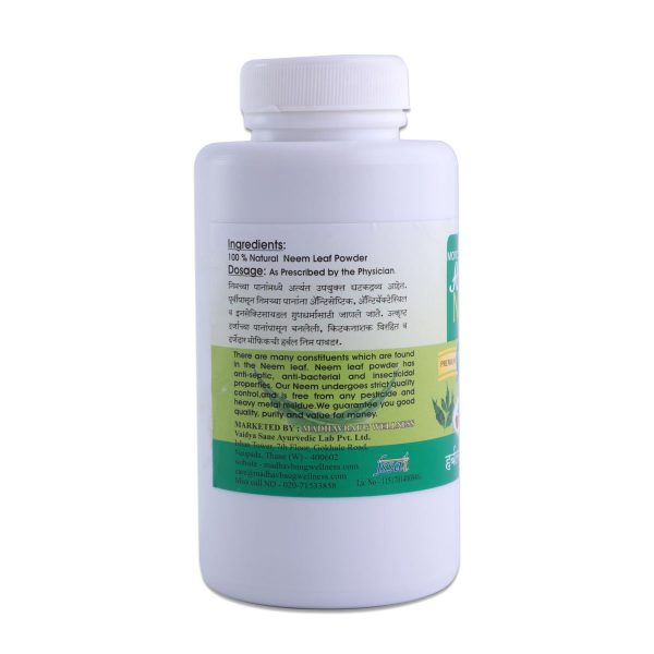 Mofic's Herbal Neem Powder Back