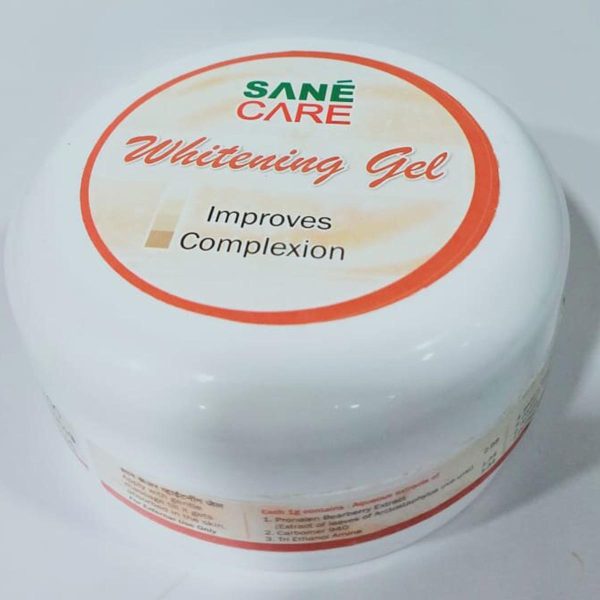 Sane Care Whitining Gel Side